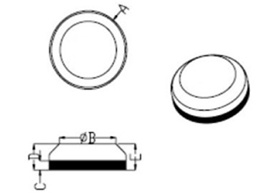 Accessoires pour mini-pelle Wb90-30 Boutons d'usure
