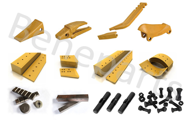 1u3352RC J350, Kt320 Dentes de balde Ferramentas de penetração no solo Peças de máquinas de construção 1u3352RC Cinzel de dente-rocha
