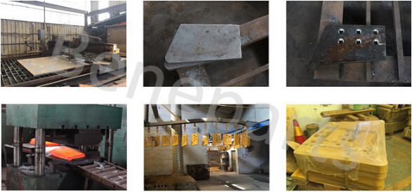 Coupeur latéral d'excavatrice 320c 2322147