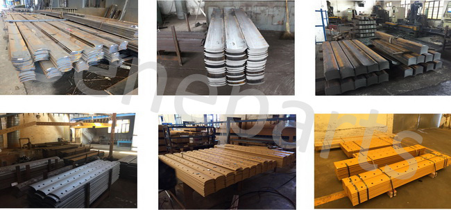 9W2329 Lama livellatrice curva per motolivellatrice